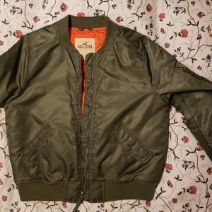 Hollister bomber jacket